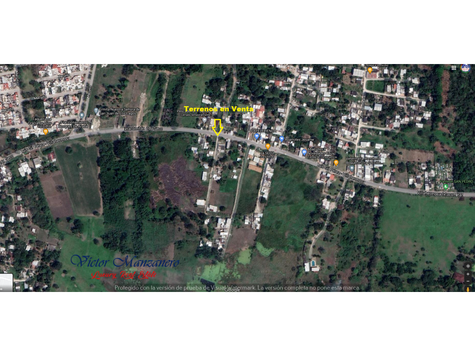 Terreno en Venta Boquerón 1a. Seccion K 7.5 Carretera Luis Gil Pérez - 1
