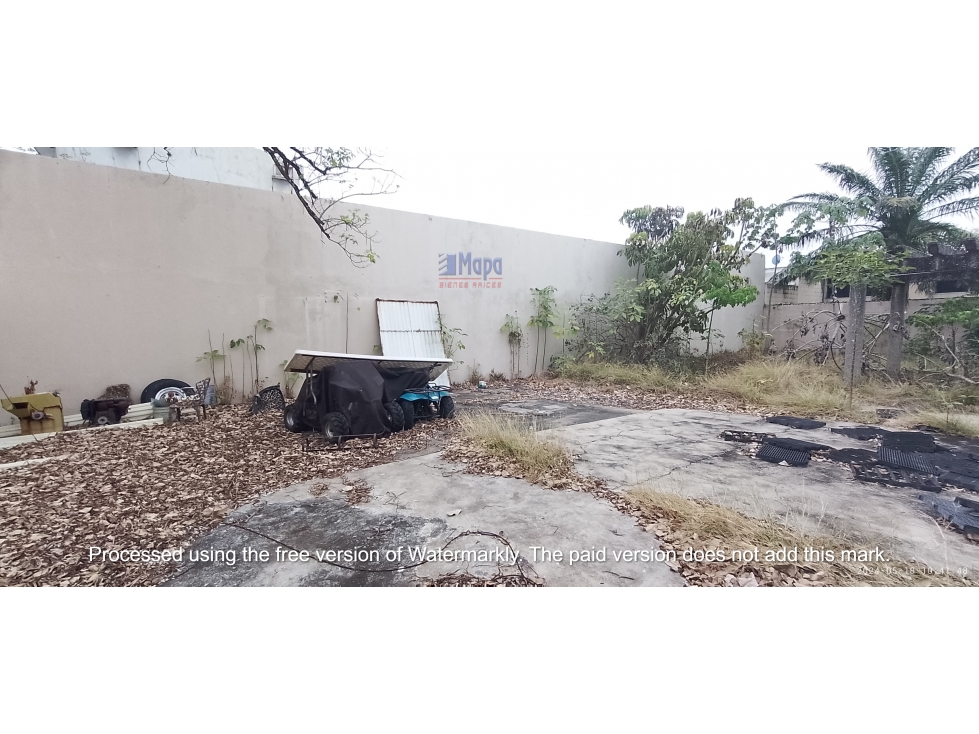 250 M2 Terreno en Venta 10 Mts. Frente 25 Mts. Fracc. Framboyanes - 1