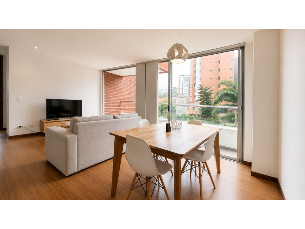 ALQUILER DE APARTAMENTO AMOBLADO EN LOMA DEL ESMERALDAL - ENVIGADO — foto 3