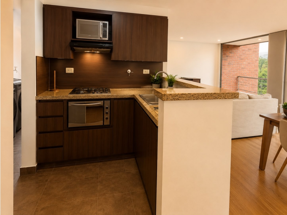ALQUILER DE APARTAMENTO AMOBLADO EN LOMA DEL ESMERALDAL - ENVIGADO — foto 6