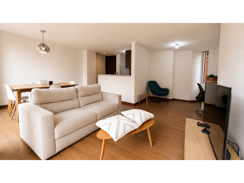 ALQUILER DE APARTAMENTO AMOBLADO EN LOMA DEL ESMERALDAL - ENVIGADO — foto 2