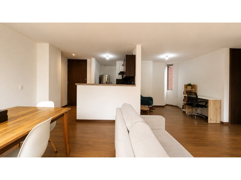 ALQUILER DE APARTAMENTO AMOBLADO EN LOMA DEL ESMERALDAL - ENVIGADO — foto 4
