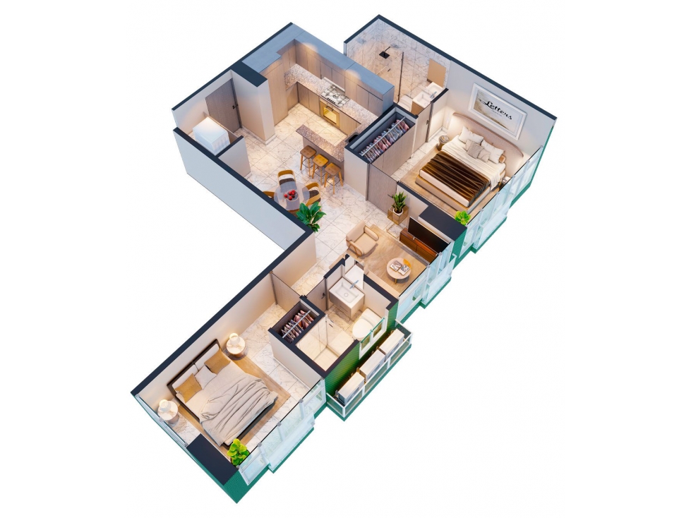 HERMOSO APARTAMENTO DE 44 MTS2 EN BELLA VISTA - PRE VENTA — foto 5