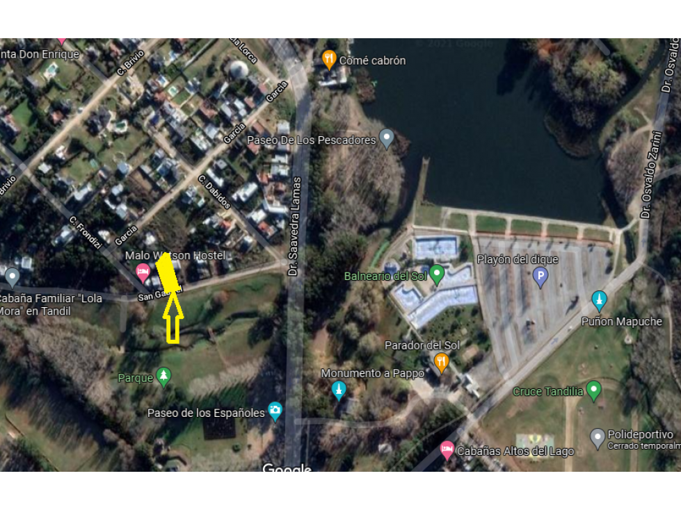 Lote zona Dique con amplio frente - 5