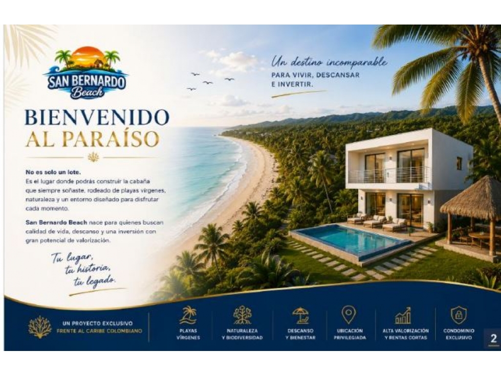 VENTA DE LOTES EN SAN BERNARDO DEL VIENTO - 2