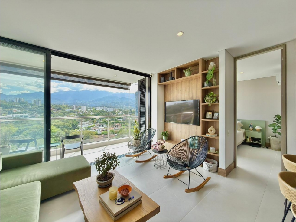 Lindo Apartaestudio Tipo Loft, Pance 65 m2 Vista Increíble — foto 3