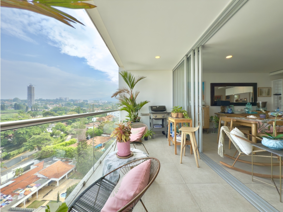 En Venta Lindo Apto en Pance, sur de Cali. 153 m2. 3 alcobas, 2 parq — foto 3