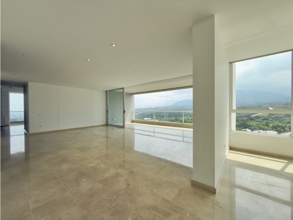 Lindo Apto en Pance, sur de Cali. 212 m2. Espectacular vista. — foto 4