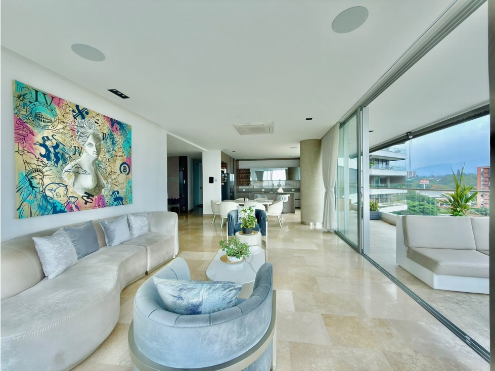 Lindísimo y exclusivo apto en alquiler, Pance 242 m2. — foto 4