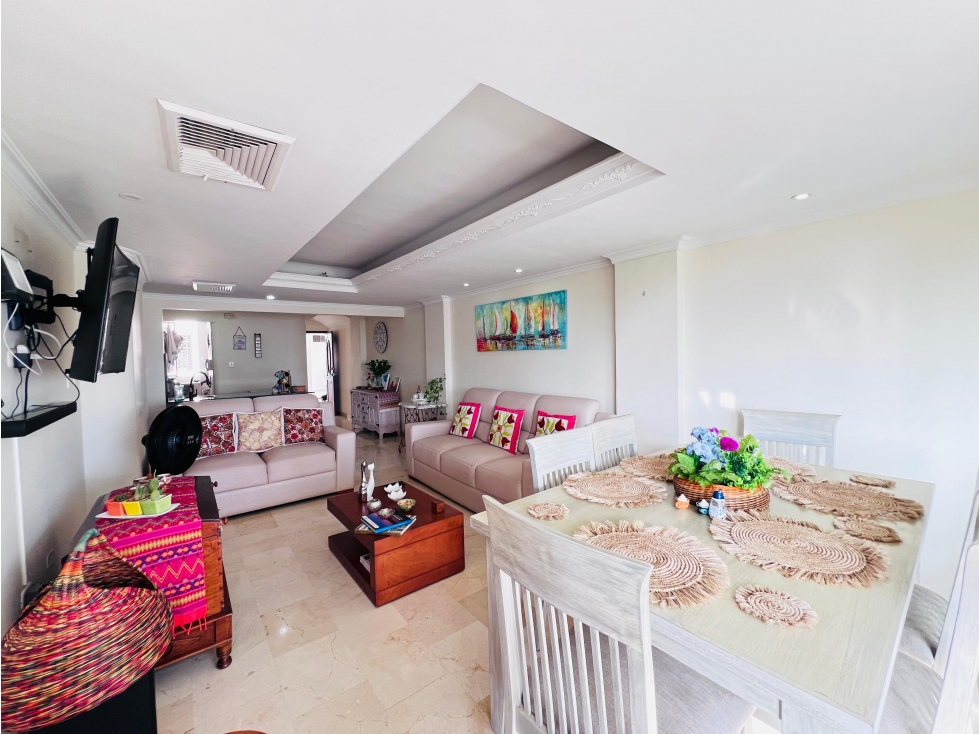 Venta Apartamento Manga Cartagena, Colombia