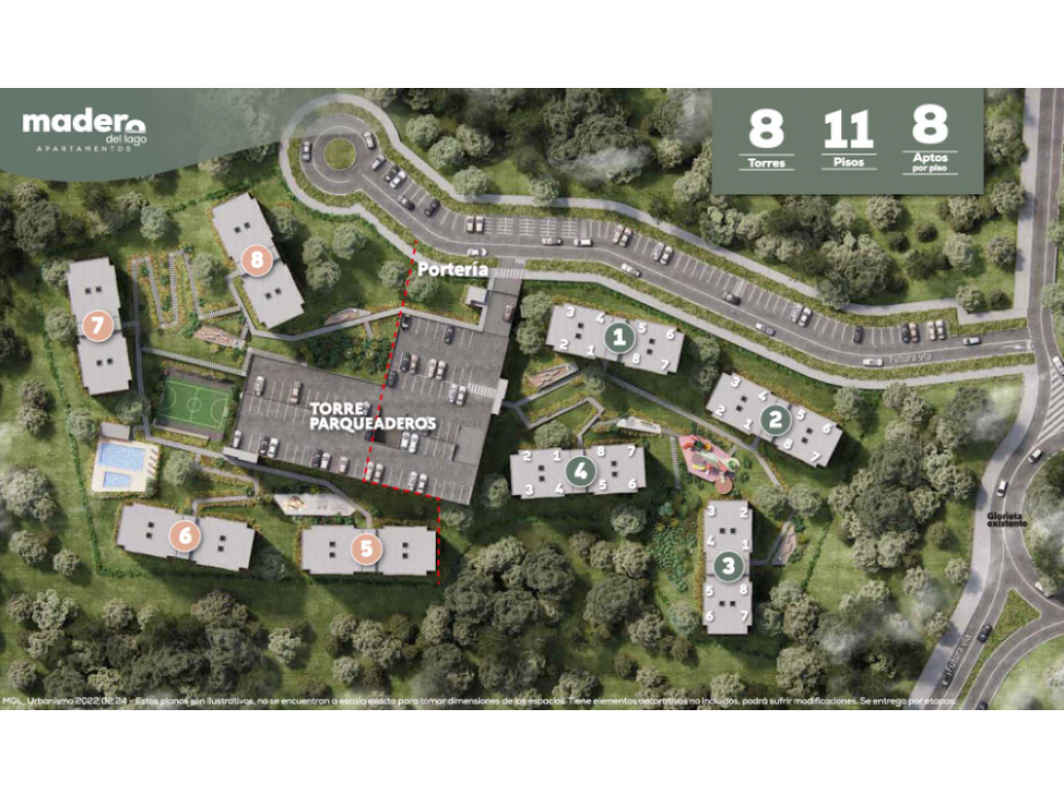 APARTAMENTO EN VENTA, UNIDAD MADEROS DEL LAGO,RIONEGRO — foto 3