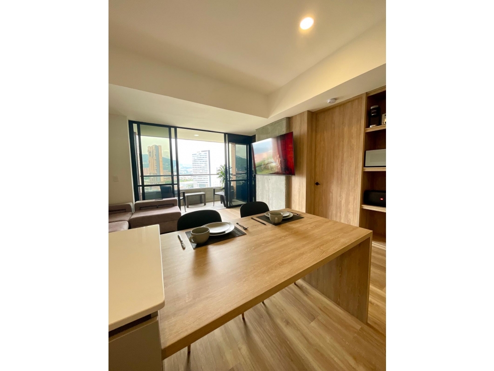 APARTAMENTO EN VENTA, ENVIGADO CERCA A CC MAYORCA. TOTALMENTE AMOBLADO — foto 3