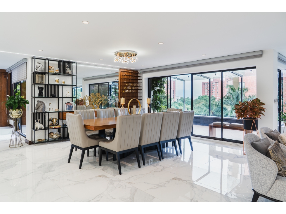 APARTAMENTO EN VENTA CON TERRAZA EN SECTOR LOS BALSOS, EL POBLADO. — foto 5