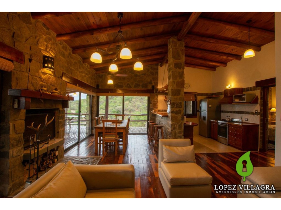 Casa Estilo Cabaña en Aldea de Montaña -Valle de Calamuchita, Córdoba - 3
