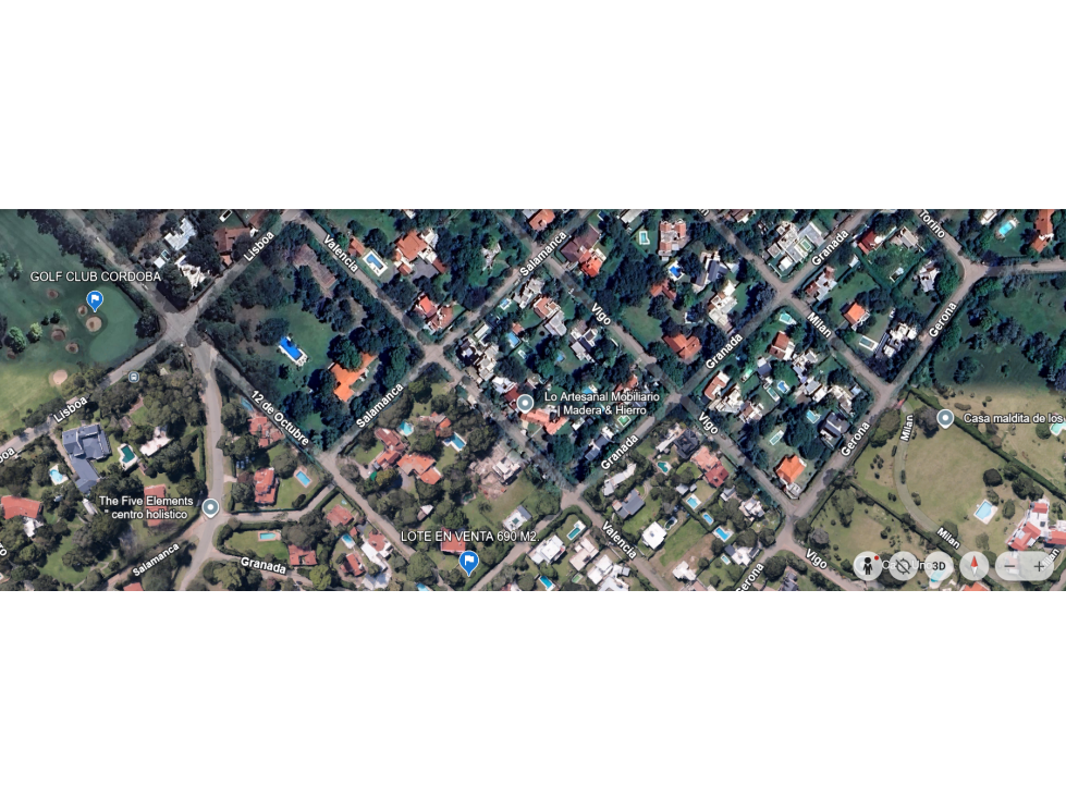 VENDO LOTE EXCEPCIONAL PROXIMO GOLF VILLA ALLENDE - 1