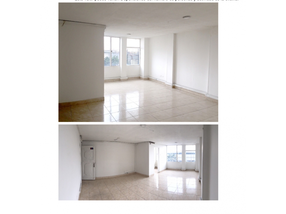 OFICINA DE 30 M2 EN ARRIENDO, SECTOR PALOQUEMAO — foto 3