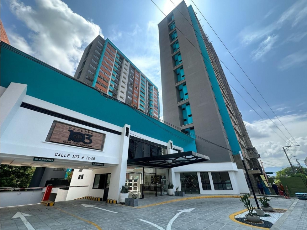 VENTA APARTAMENTO BUCARAMANGA - RESERVA 103