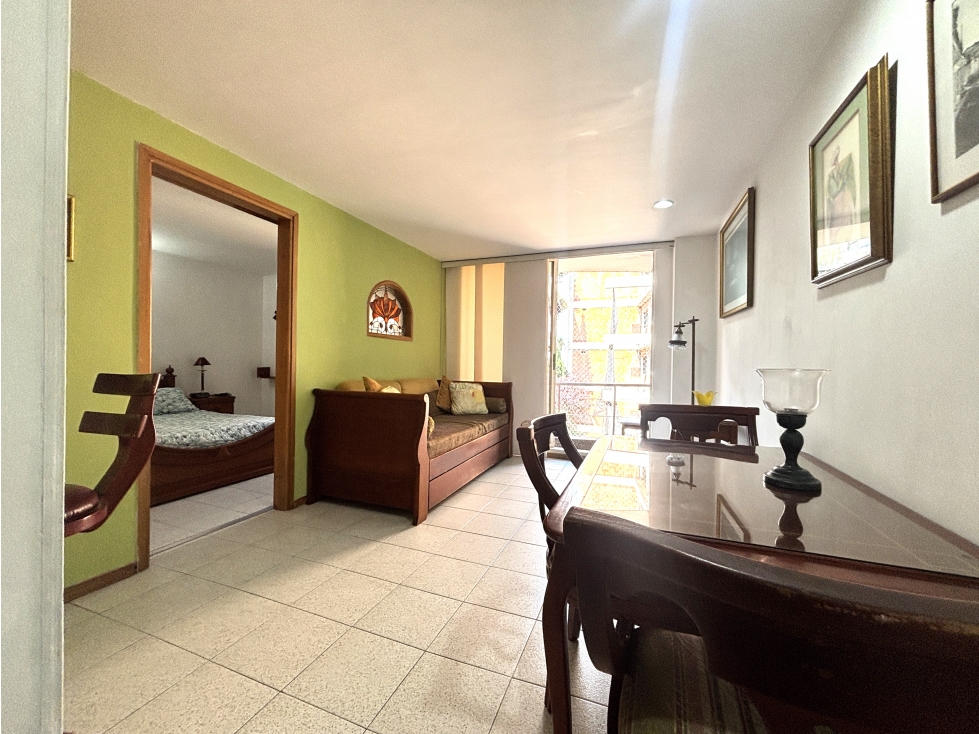ARRIENDO APARTAESTUDIO AMOBLADO EN POBLADO - PARQUE - 1
