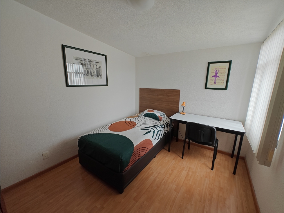 2. CASA DEL PARQUE: Estancia privada en coliving. - 3