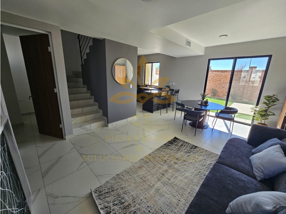 Casa en Venta a Estrenar en Fracc. Privado en Cd. Juárez, Chih.