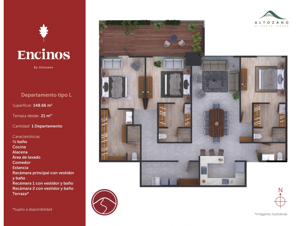 Departamento en venta en Cd. Juárez, Chihuahua a Estrenar - 2