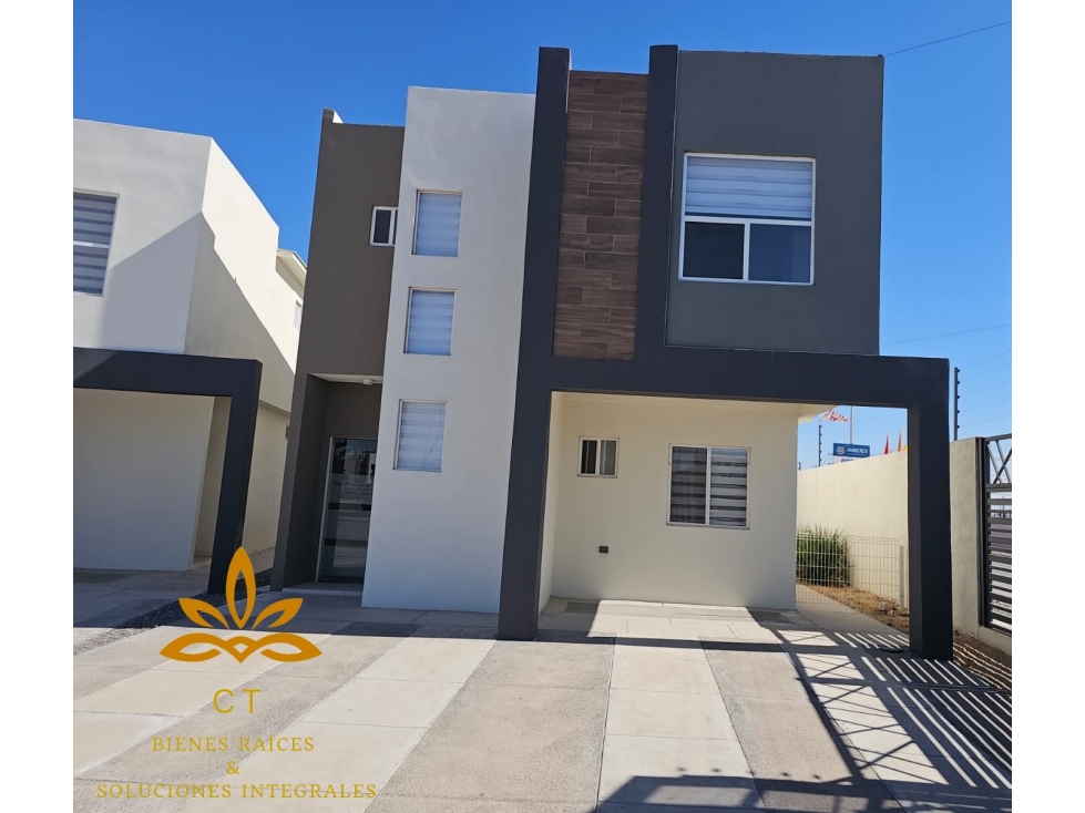 Casa Muestra en Venta, Cerrada Residencial en Cd. Juárez Chihuahua