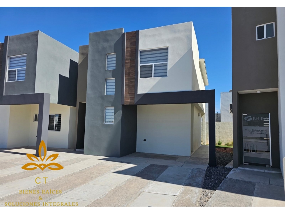 Casa Muestra en Venta, Cerrada Residencial en Cd. Juárez, Chihuahua