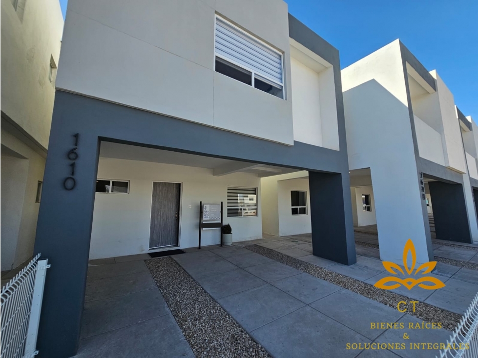 Casa en Venta en Residencial, Cerca Puente Internacional Juárez Chih