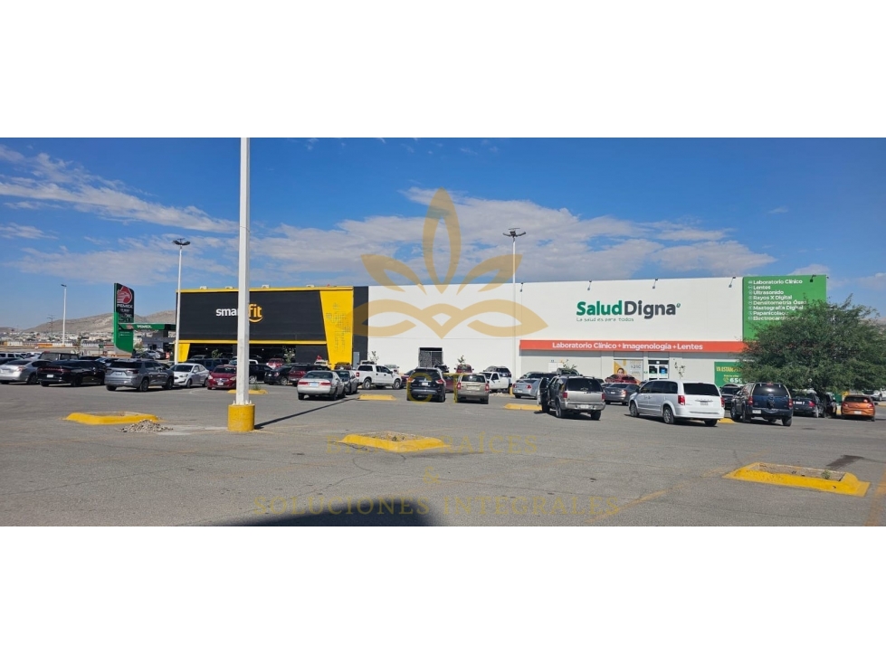 Local en Renta 309 m² a estrenar en Plaza Comercial Cd. Juárez, Chih.