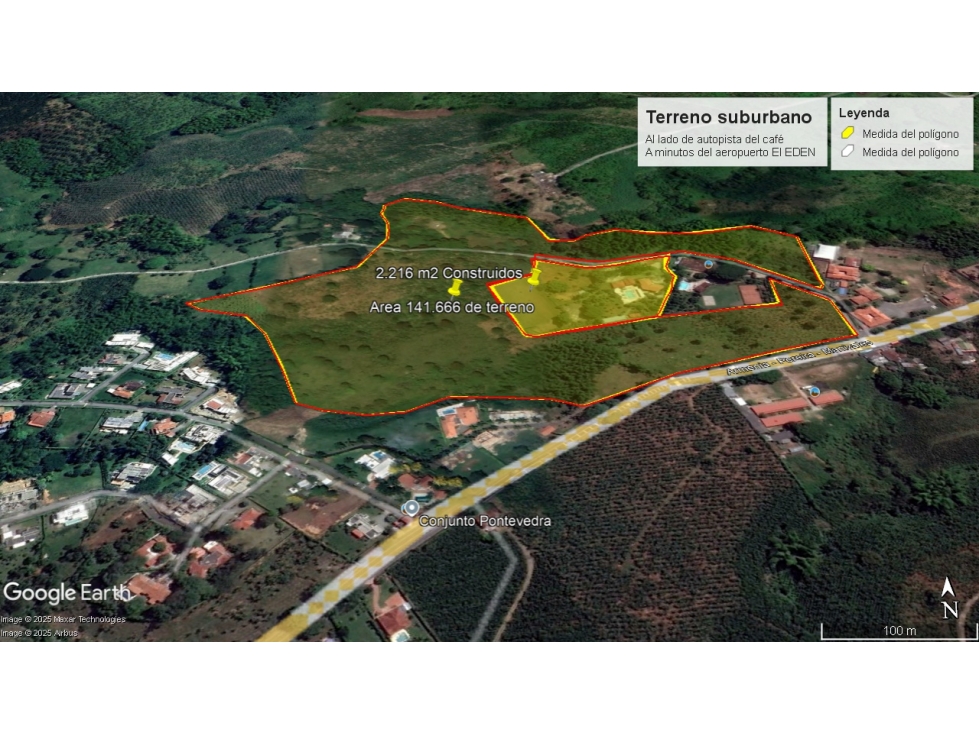 Finca suburbana junto aut. del Café cerca al Aerop. EL EDEN - Armenía — foto 4