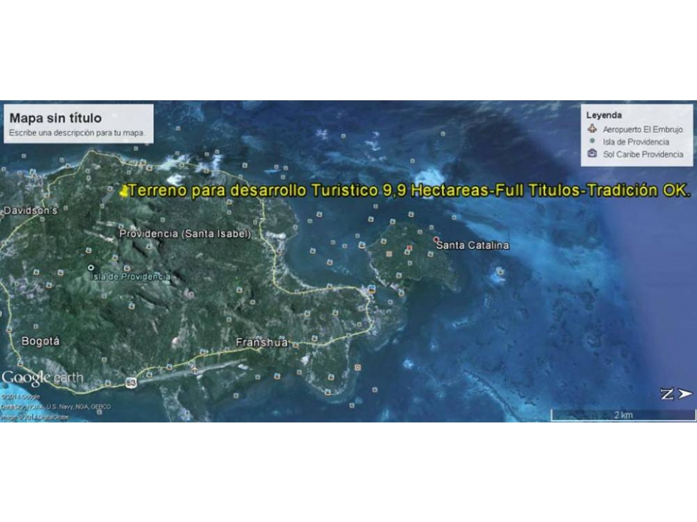 Terreno en Isla Providencia - para desarrollo Turistico - 4