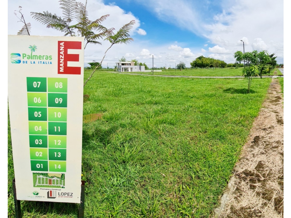 Lote en Jamundi Condominio La Italia I - 2