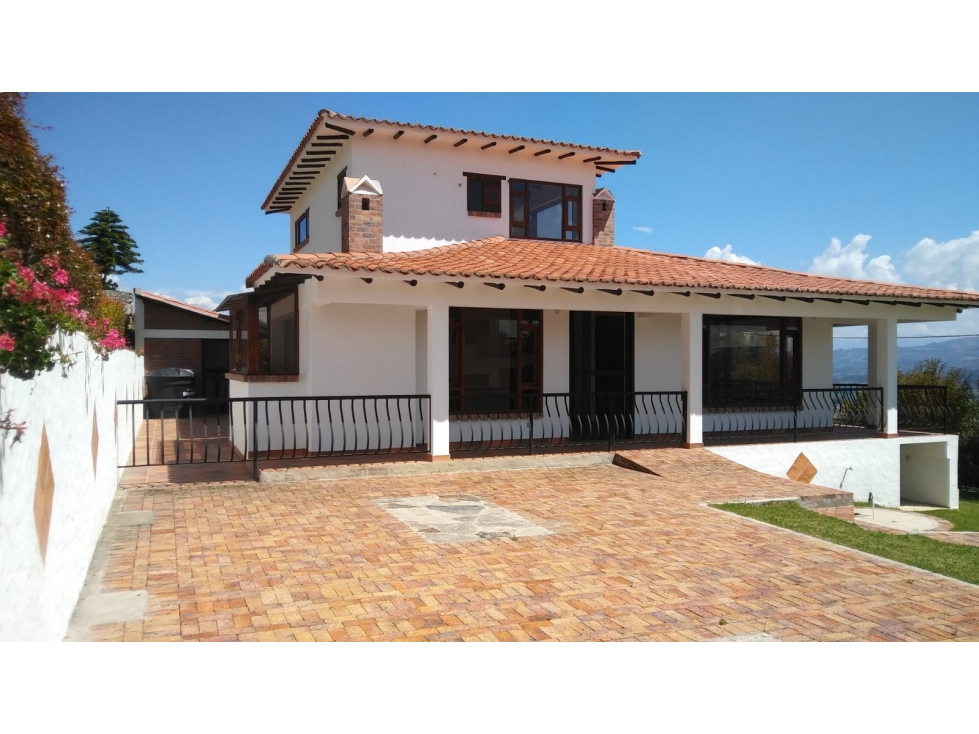 VENDO CASA CAMPESTRE EN PAIPA BOYACA, 210 M2 - 1