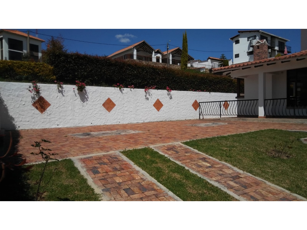 VENDO CASA CAMPESTRE EN PAIPA BOYACA, 210 M2 - 4