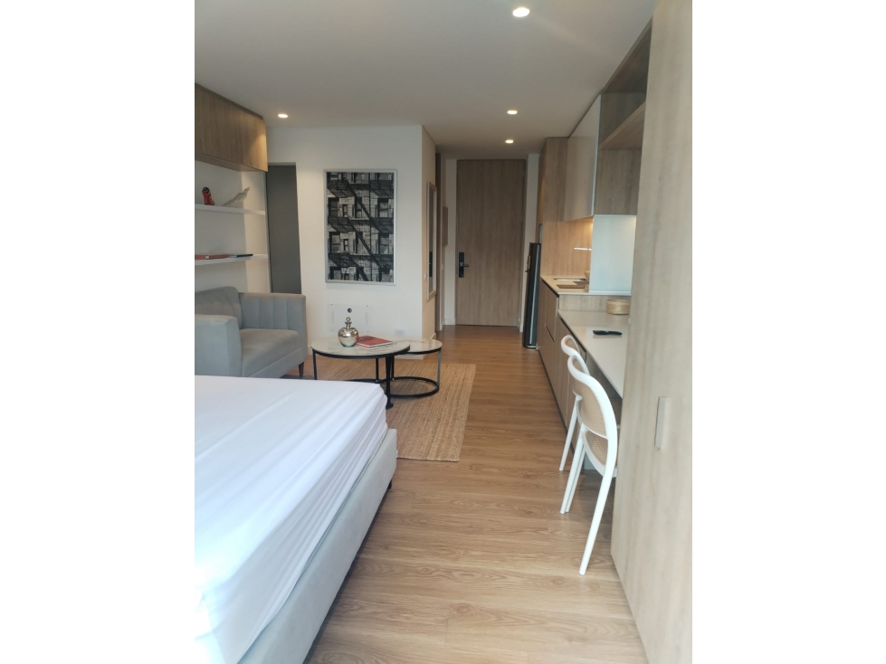 SE ARRIENDA HERMOSO APARTAESTUDIO EN TEUSAQUILLO AMOBLADO