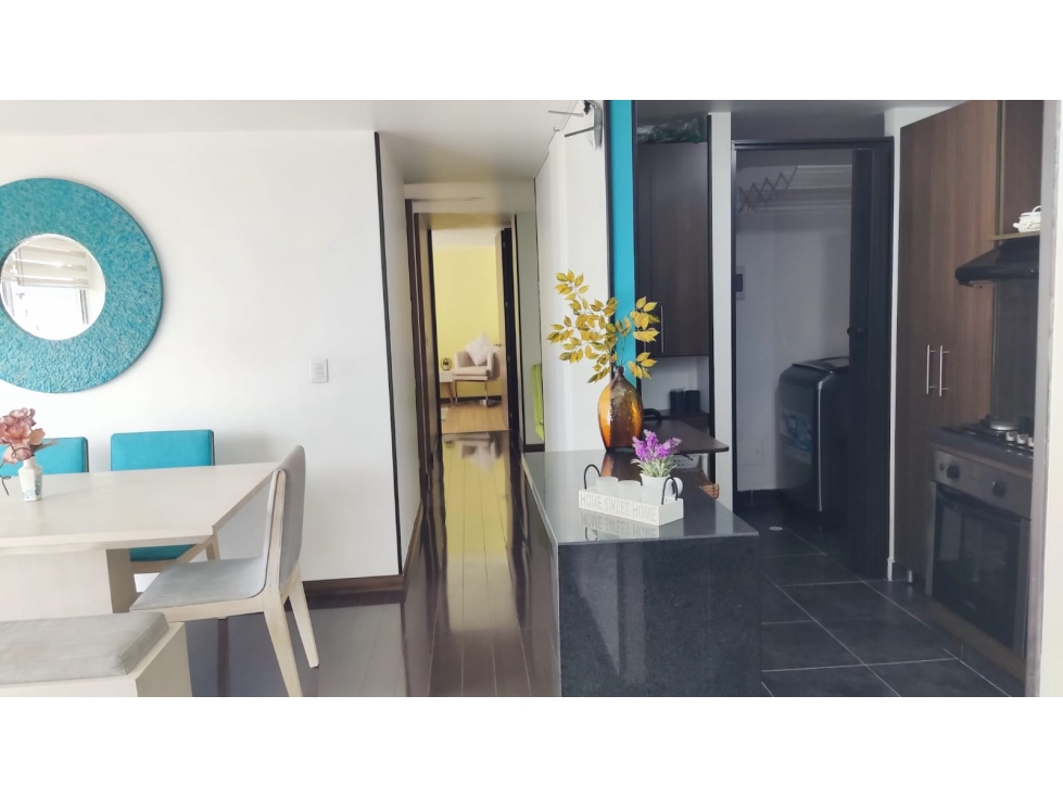 SE ARRIENDA HERMOSO APARTAMENTO AMOBLADO SECTOR LA FELICIDAD — foto 3