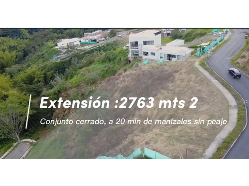 EN VENTA LOTE PALO SANTO CONJUNTO CERRADO VIA NUEVA A CHINCHINA — foto 2