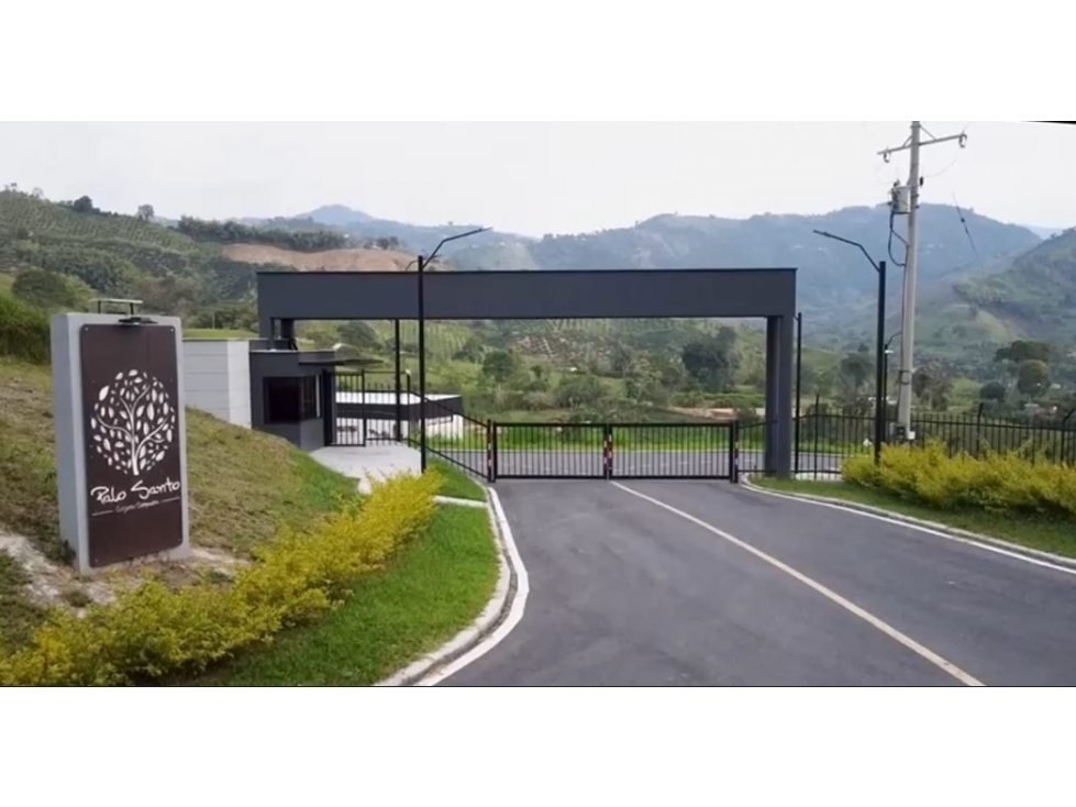 EN VENTA LOTE PALO SANTO CONJUNTO CERRADO VIA NUEVA A CHINCHINA