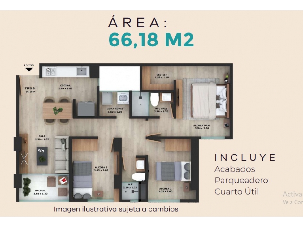 CESION DE DERECHOS en La Ceja 84´ por debajo de sala de venta — foto 2