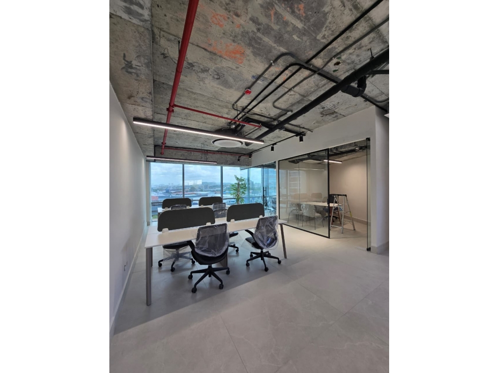 SE ALQUILAN OFICINAS EN TORRE FINANCIAL PARK, COSTA DEL ESTE — foto 5