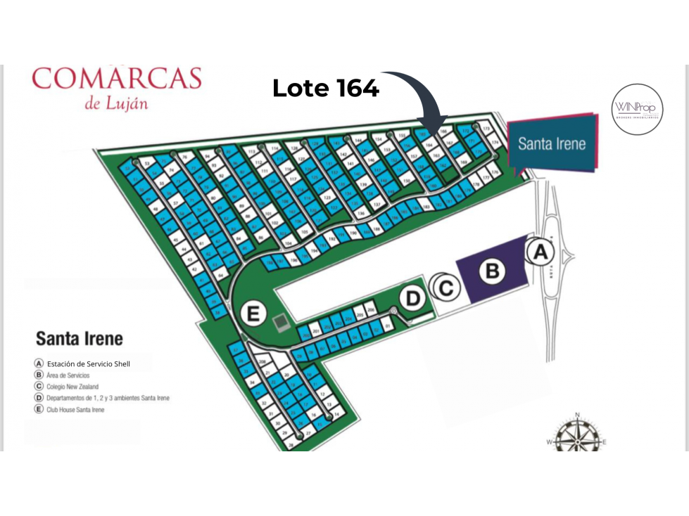 LOTE EN VENTA CLUB CAMPO SANTA IRENE COMARCAS LUJÁN — foto 2
