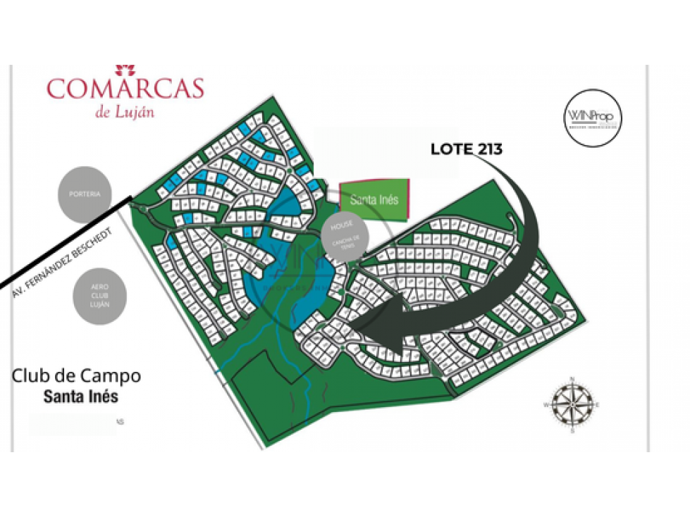 LOTE EN VENTA CLUB CAMPO SANTA INÉS ETAPA II - 2