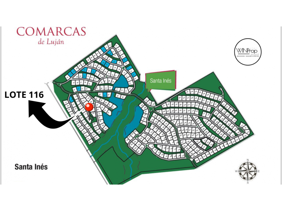 LOTE EN VENTA - CLUB DE CAMPO SANTA INÉS - ETAPA I - 2