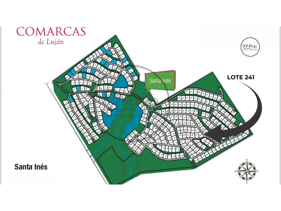 LOTE EN VENTA - CLUB DE CAMPO SANTA INÉS - ETAPA II - OPORTUNIDAD - 3