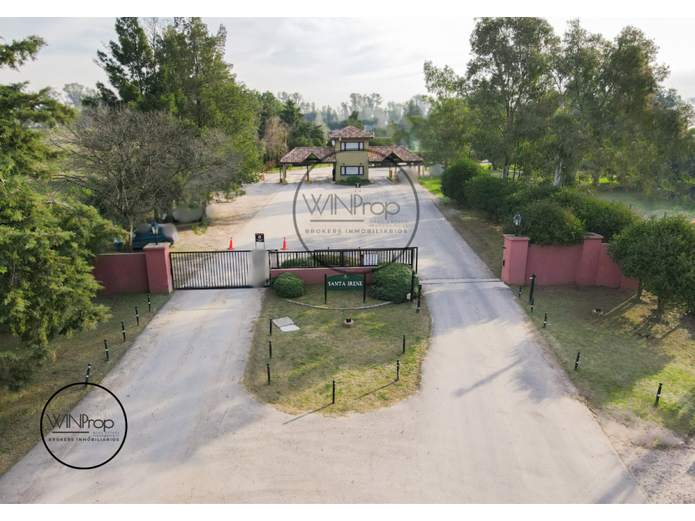 LOTE EN VENTA - CLUB DE CAMPO STA IRENE - COMARCAS DE LUJÁN - 3