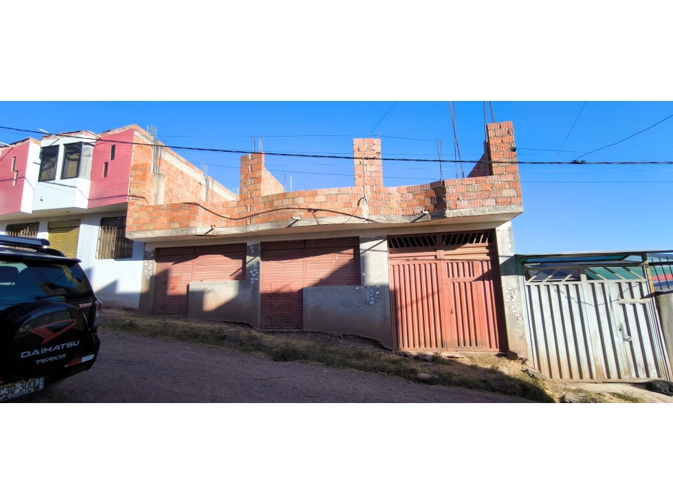VENDO LOTE/CASA DE 248 M2 EN SENCCA CUSCO PERU - 2