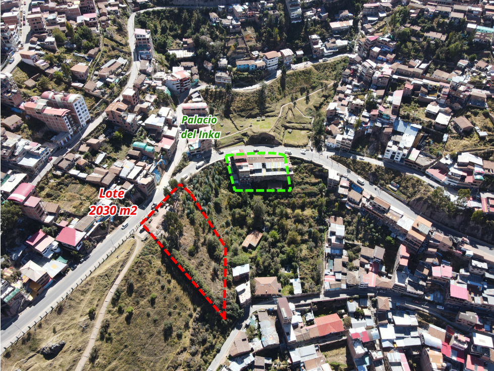 VENDO LOTE DE 2030 M2 EN AV. CIRCUNVALACION CUSCO PERU - 2