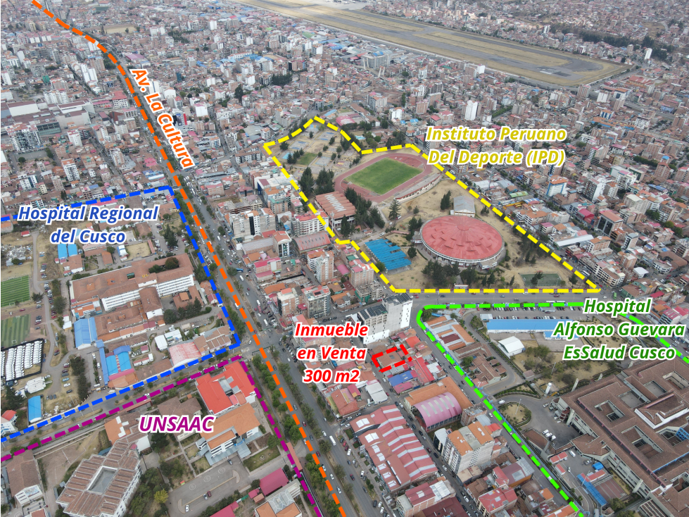 VENDO LOTE/CASA 300 M2 EN AV LOS INCAS ALTURA UNSAAC CUSCO - 5