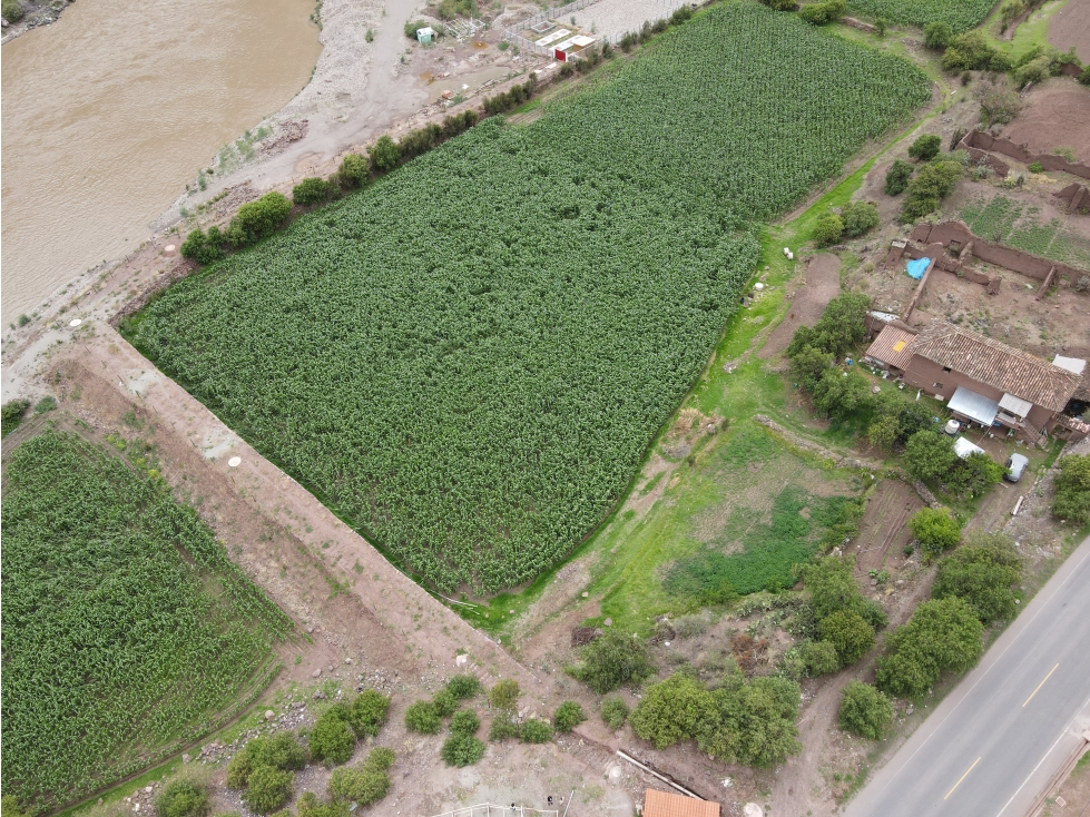 VENDO TERRENO DE 8000 M2 A PIE DE PISTA VALLE SAGRADO PISAC CUSCO PERU - 2
