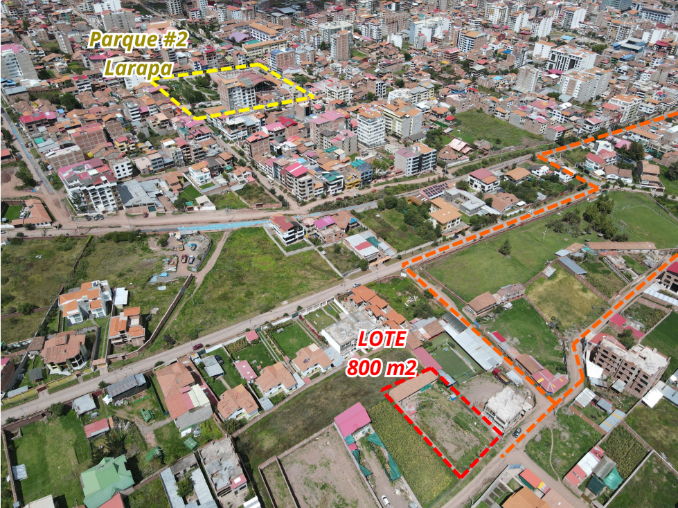 VENDO LOTE DE 843 M2 TICAPATA SAN SEBASTIAN CUSCO PERU - 2